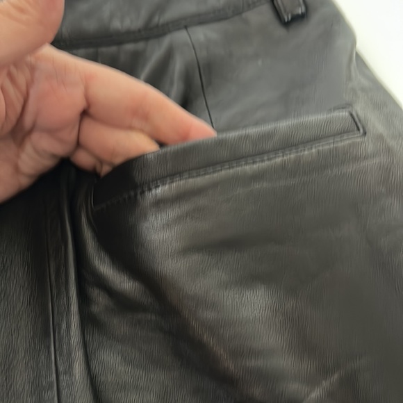 VEDA x Reformation Leather Pants - Picture 13 of 15